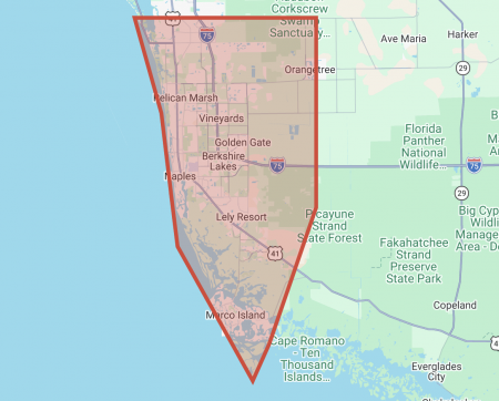 map of collier county